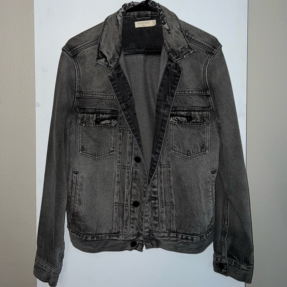 AllSaints Denim Jacket Size Small